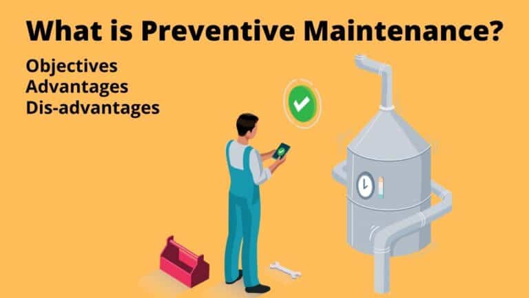Preventive maintenance
