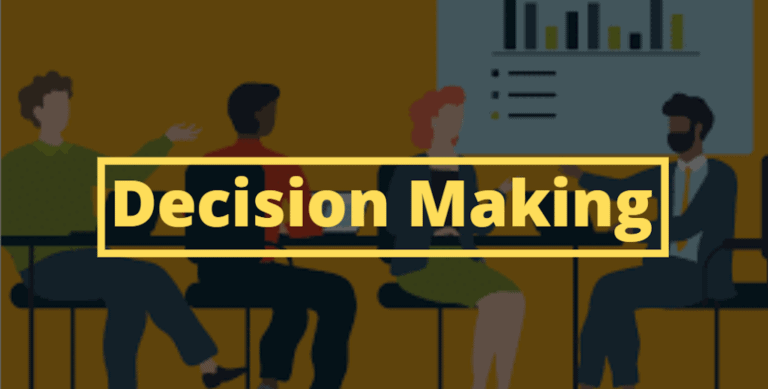 decision making- decision making in management