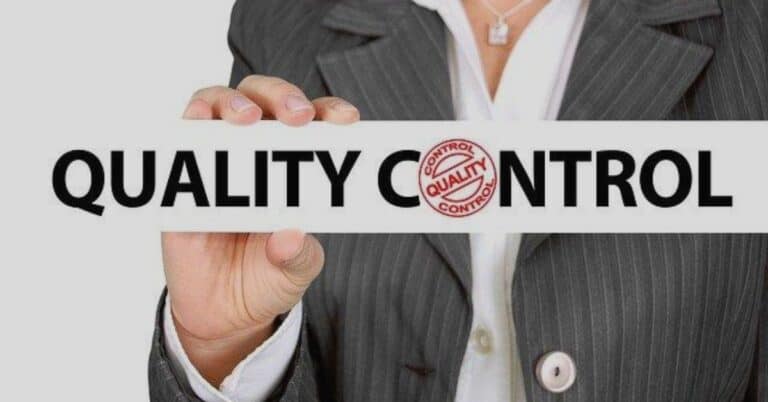 nspection and quality control