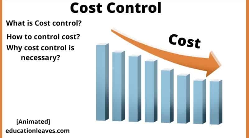 cost control- meaning
