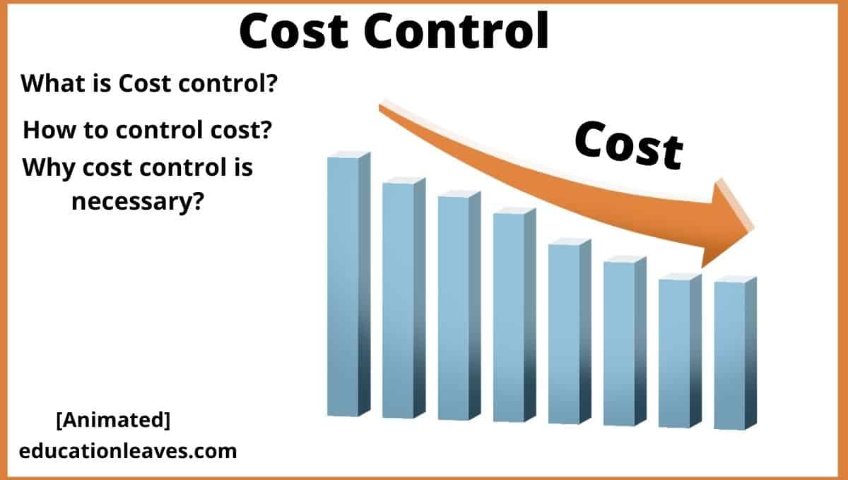 Cost Control Definition Meaning Differences between Cost control