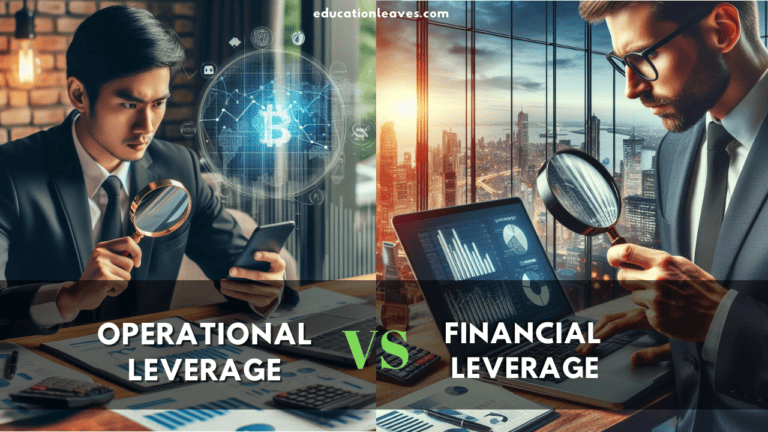 Financial leverage vs operational leverage