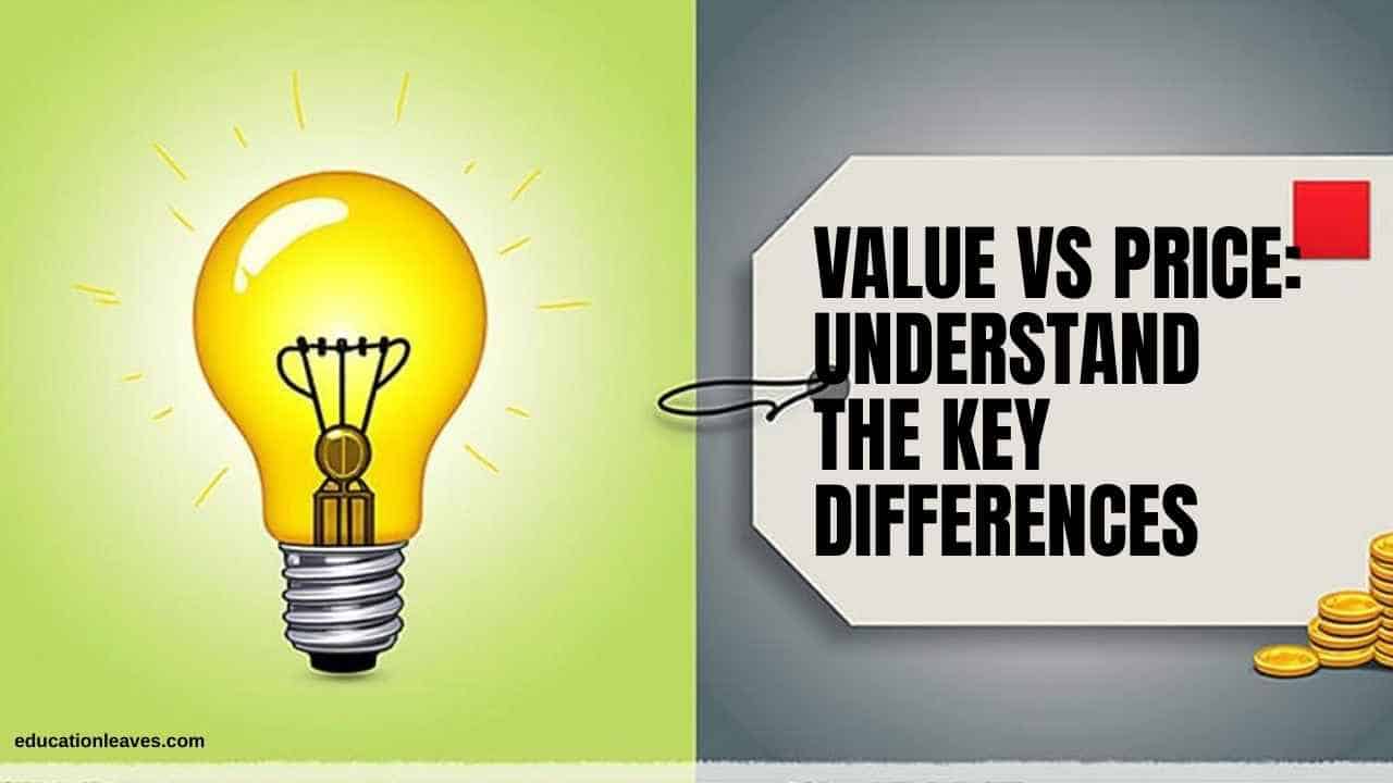 value vs. price